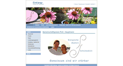 Desktop Screenshot of institut-einklang.com